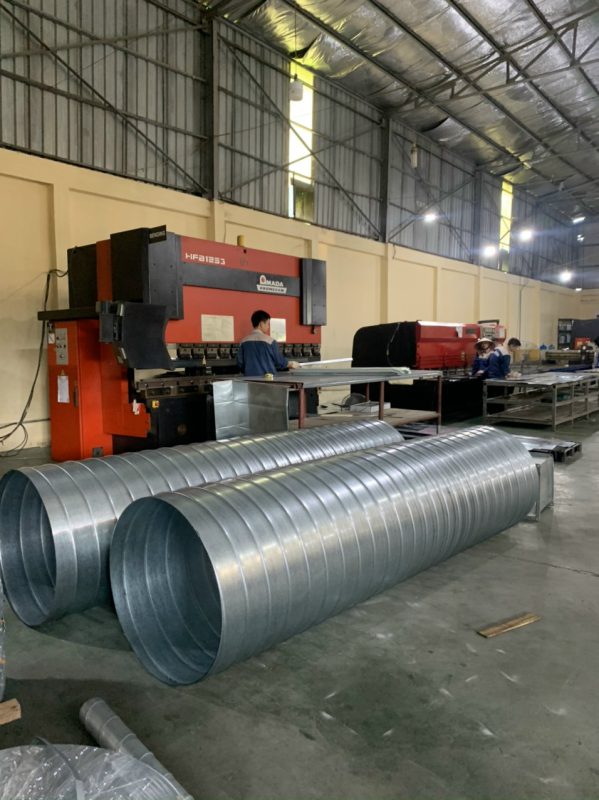 Ống tròn xoắn hút gió