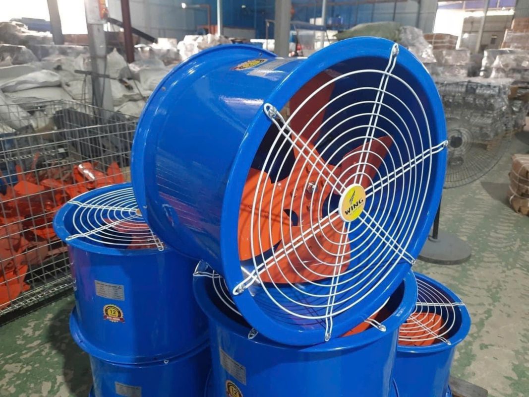 Quạt Hướng trục, quạt thông gió